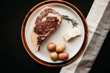 21+ Dry Aged Ribeye Steak 