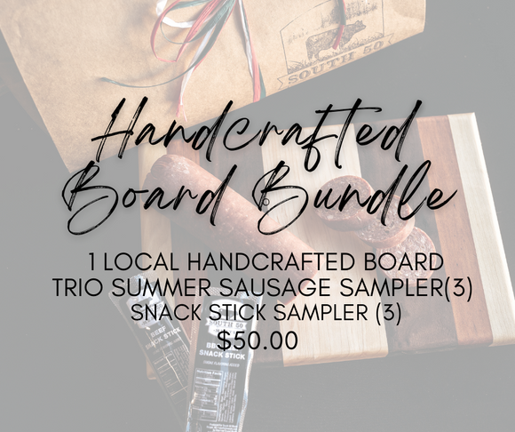 Handcrafted Board with Summer Sausage